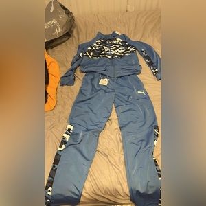 Puma Camo blue and black